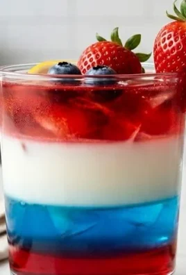 July 4th Layered Drinks Recipe
