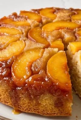 Peach Upside-Down Cake Recipe