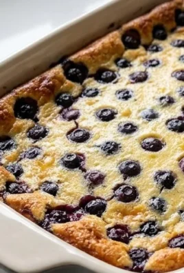 Lemon Blueberry Clafoutis