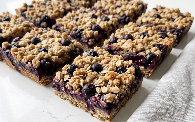 Blueberry Oatmeal Bars
