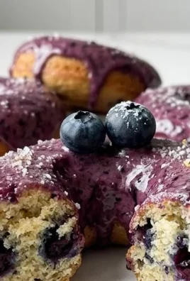 Wild Blueberry Cake Donuts