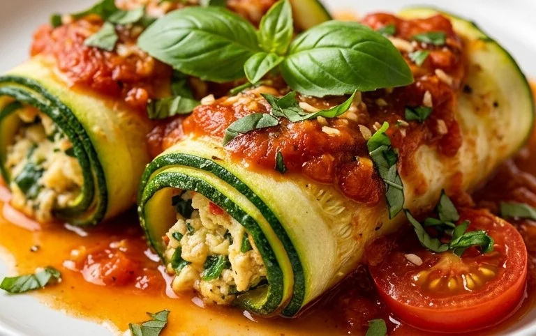 Vegan Zucchini Rollatini