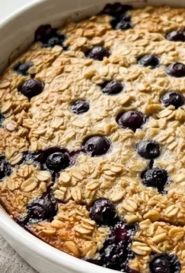 Lemon Blueberry Baked Oats