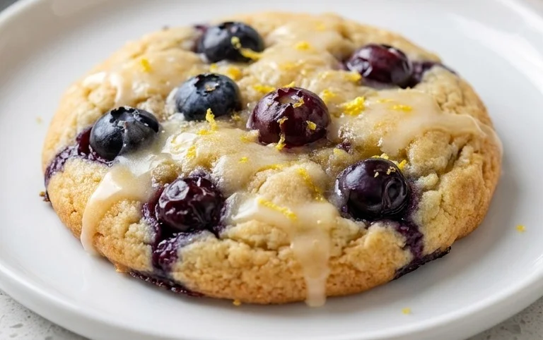 Lemon Blueberry Cookies Recipe