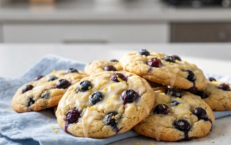 Lemon Blueberry Cookies Recipe