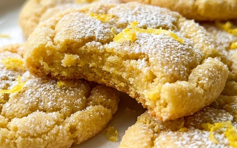 Soft & Chewy Lemon Cookies