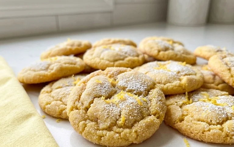 Soft & Chewy Lemon Cookies