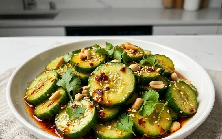 Spicy Asian Cucumber Salad