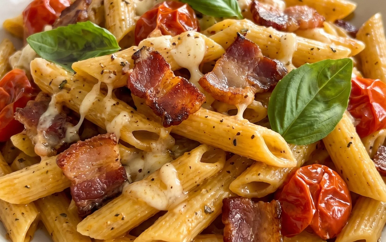 Beef Bacon Pasta