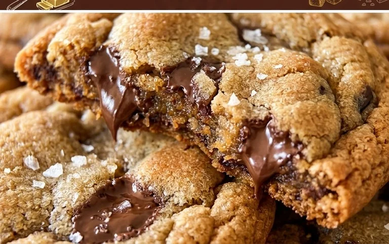 Crispy and Chewy Chocolate Chip Cookies