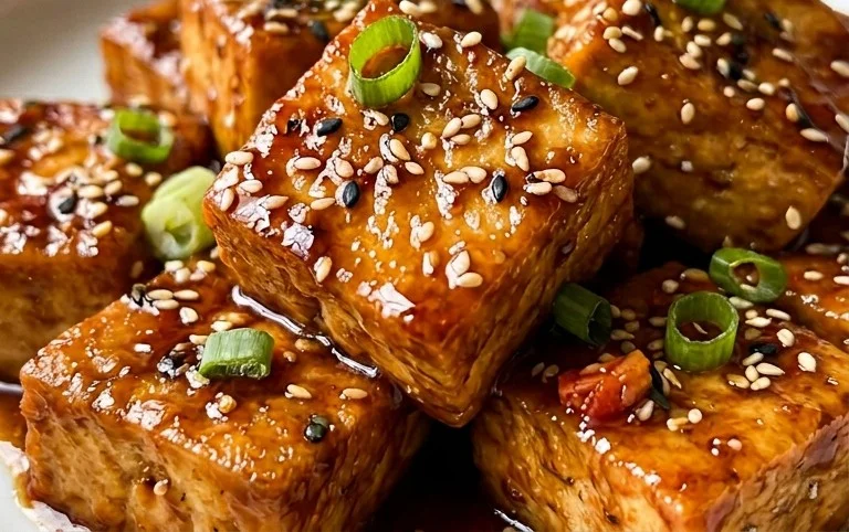 Honey Garlic Tofu