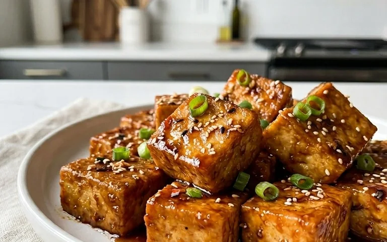 Honey Garlic Tofu