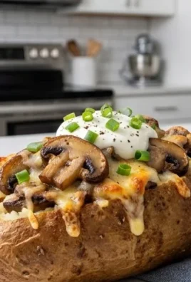 The Ultimate Stuffed Baked Potatoes with Mushrooms