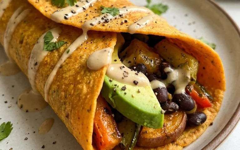 Sweet Potato Tortillas (Gluten-Free Vegan Wraps)