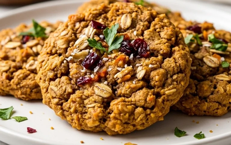 Sweet Potato Oatmeal Cookies