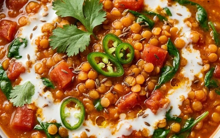 Spicy Red Lentil Curry