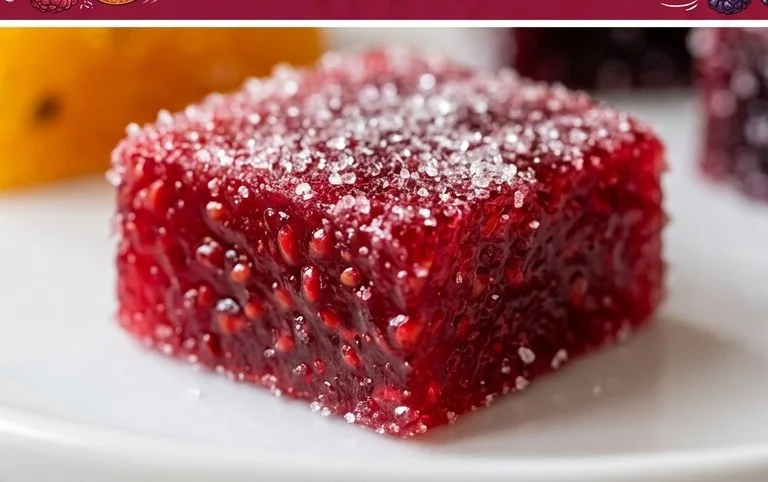 Homemade Pâtes de Fruits (no corn syrup)