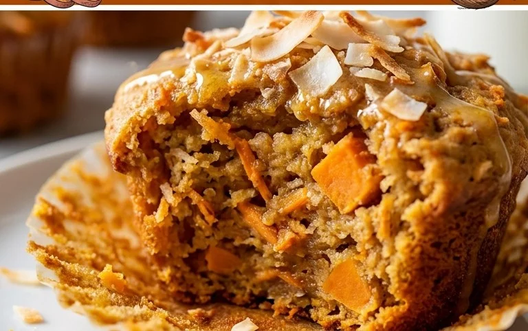 Anti-Inflammatory Coconut and Sweet Potato Muffin Recipe