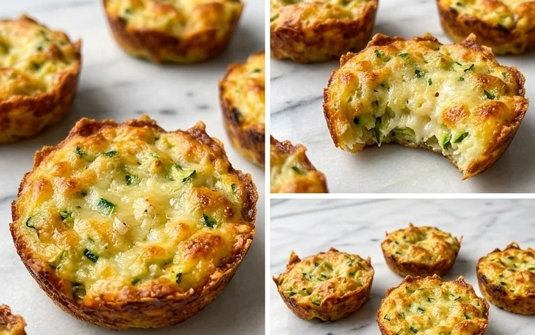 Zucchini Garlic Bites