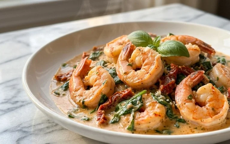 Tuscan Shrimp (One-Pan, 30-Minute Dinner)