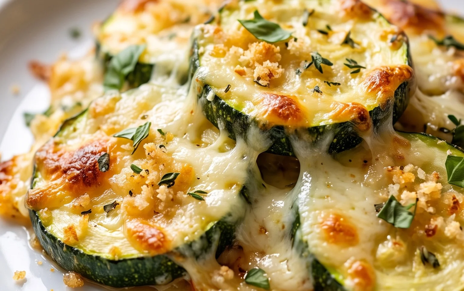 Baked Zucchini and Cheese