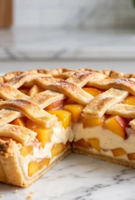 Peaches and Cream Pie