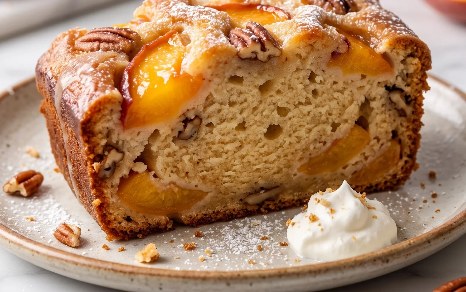 Southern Peach Bread