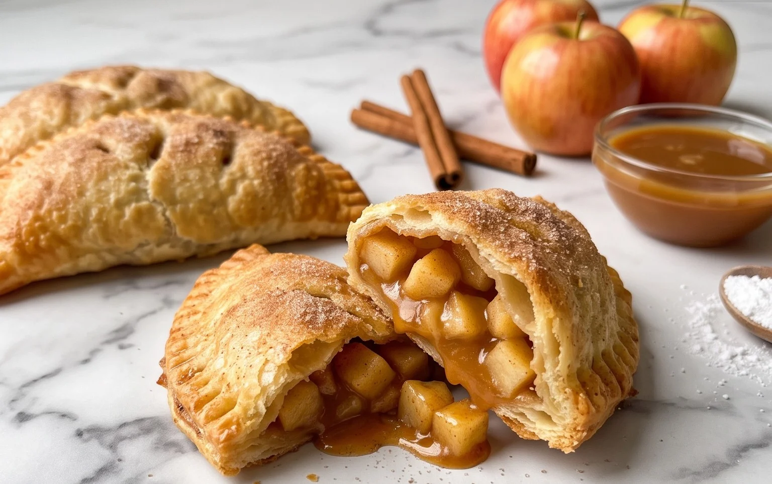 Caramel Apple Empanadas