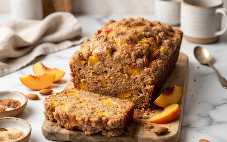 Spiced Peach Bread