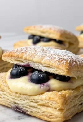 Blueberry Cream Cheese Puff Pastry