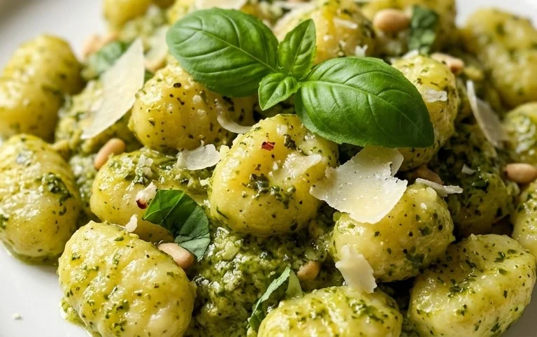Creamy Pesto Gnocchi