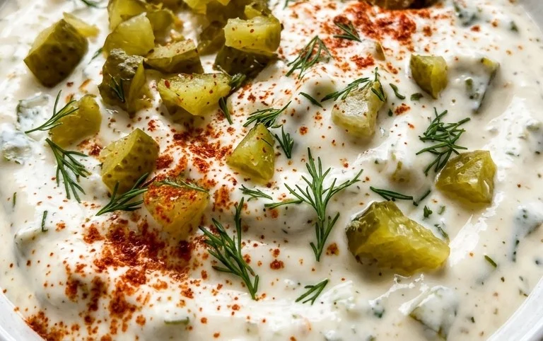 Easy Fried Pickle Dip (Dairy-Free Option)