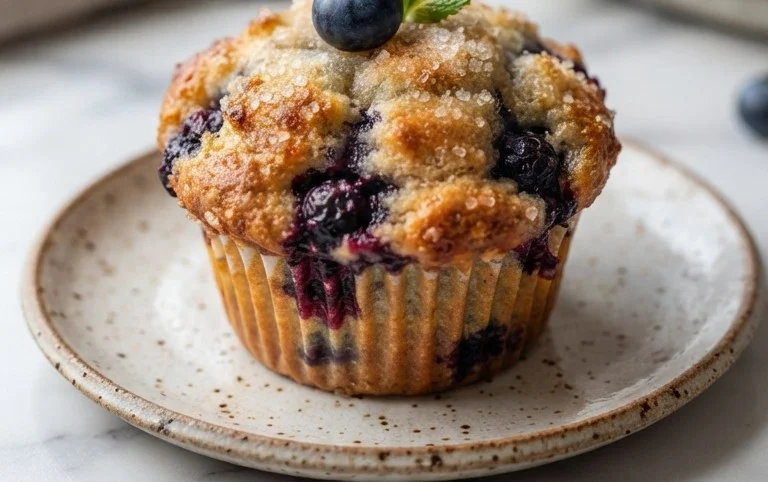 Homemade Blueberry Muffins