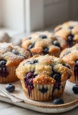 Homemade Blueberry Muffins
