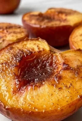 Cinnamon Sugar Baked Peaches