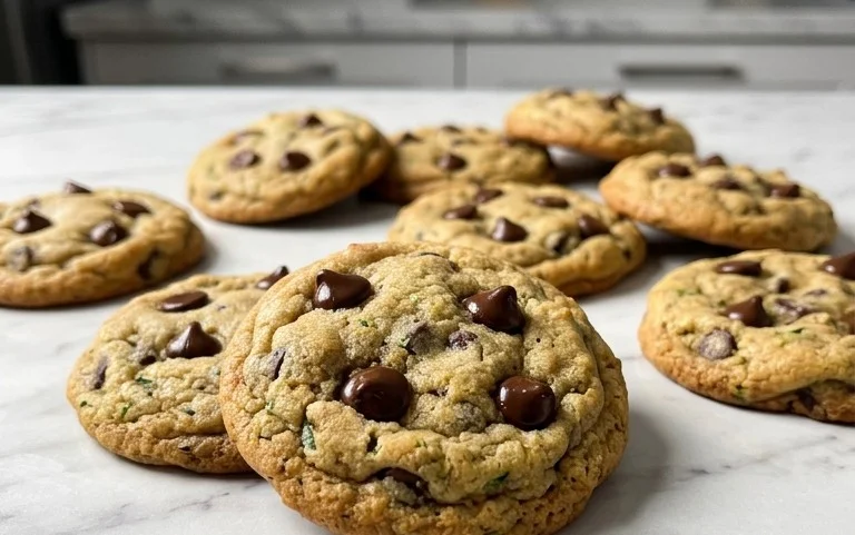 Zucchini Chocolate Chip Cookies