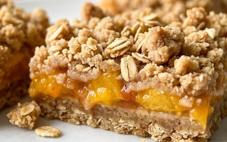 Fresh Peach Crum extractb Bars