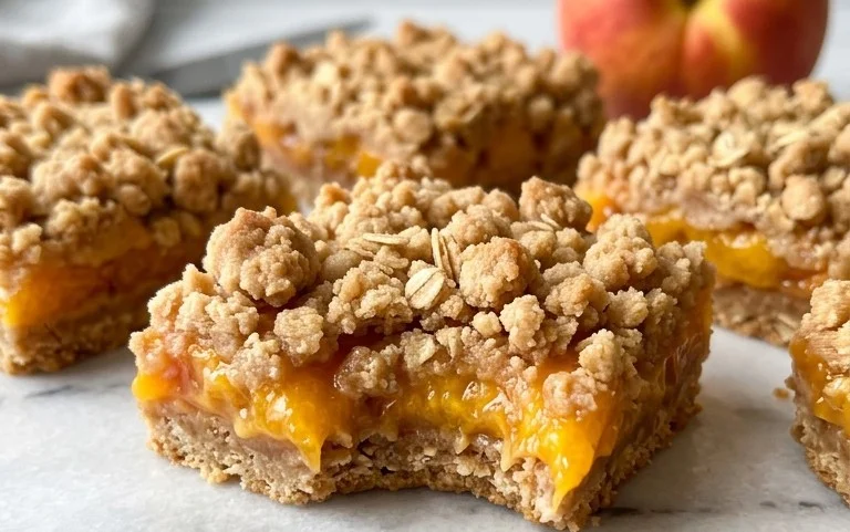 Fresh Peach Crum extractb Bars