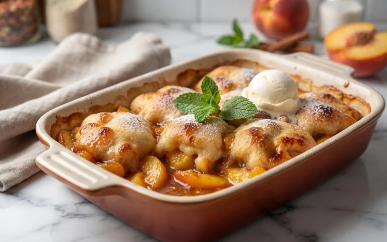 Peach Dumplings