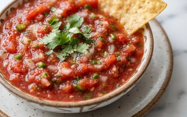 Blender Salsa (Restaurant Style Salsa)