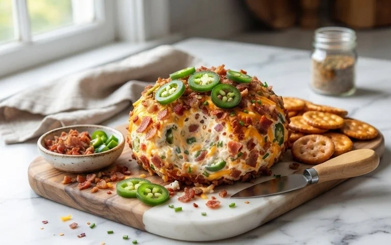 Jalapeno Popper Cheese Ball