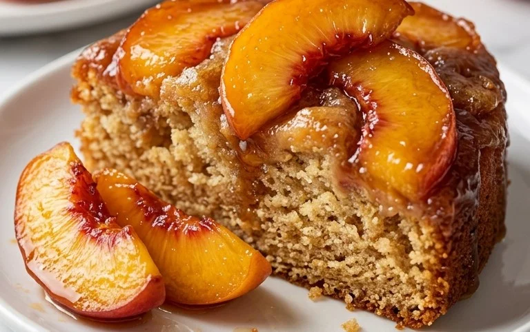 Brown Sugar Peach Cake