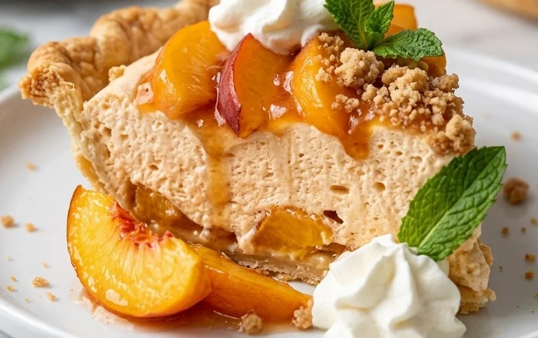 Peach Chiffon Pie
