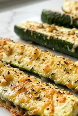 Irresistibly Crunchy Garlic Parmesan Roasted Zucchini