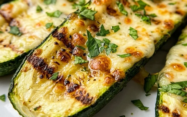 Grilled Zucchini with Parmesan
