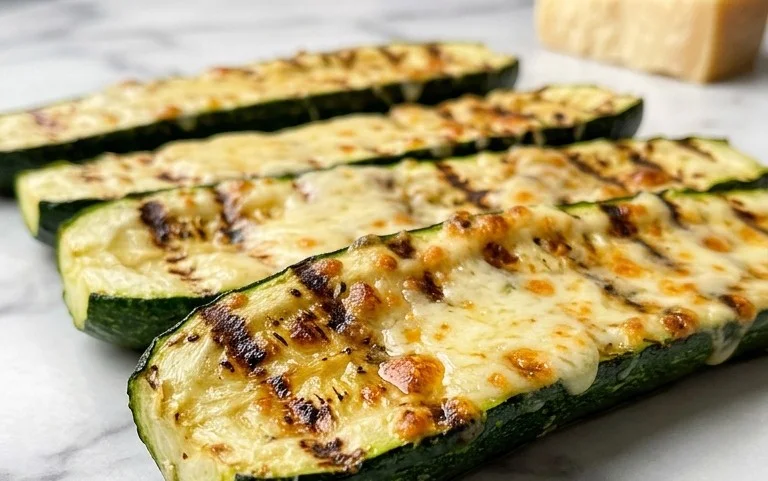 Grilled Zucchini with Parmesan