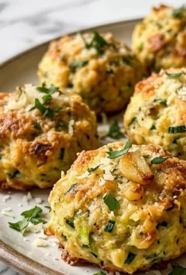 Zucchini Garlic Bites