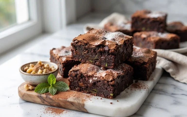 Chocolate Zucchini Brownies Recipe