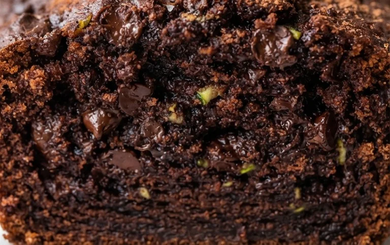 Double Dark Chocolate Zucchini Bread