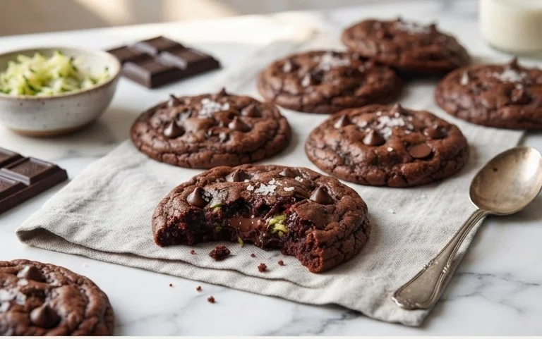 Chocolate Zucchini Cookies
